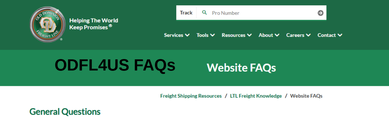 ODFL4US Faqs